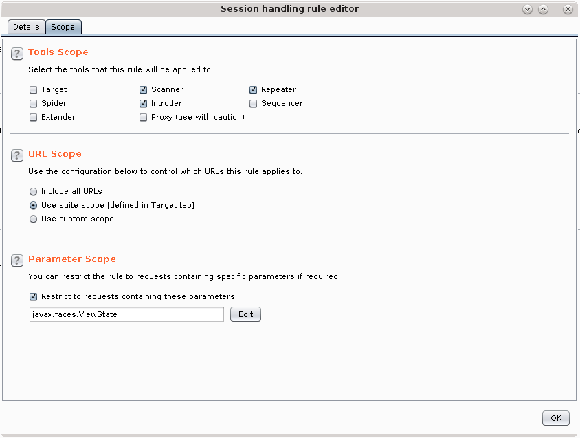 Configuring Scope